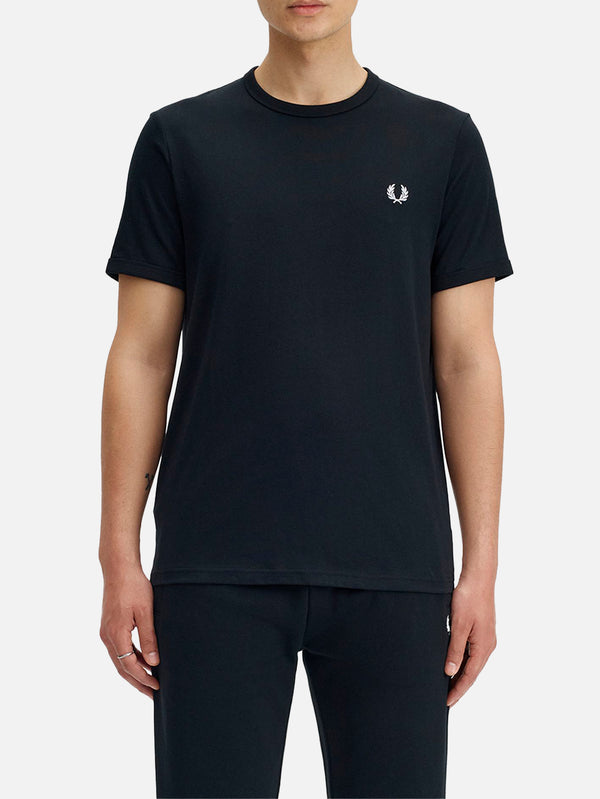 Ringer T-Shirt - Black