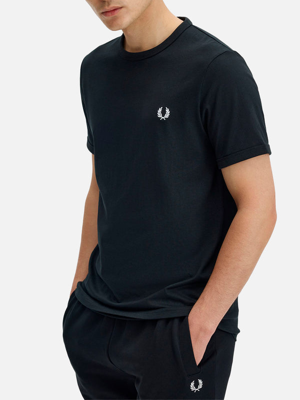 Ringer T-Shirt - Black