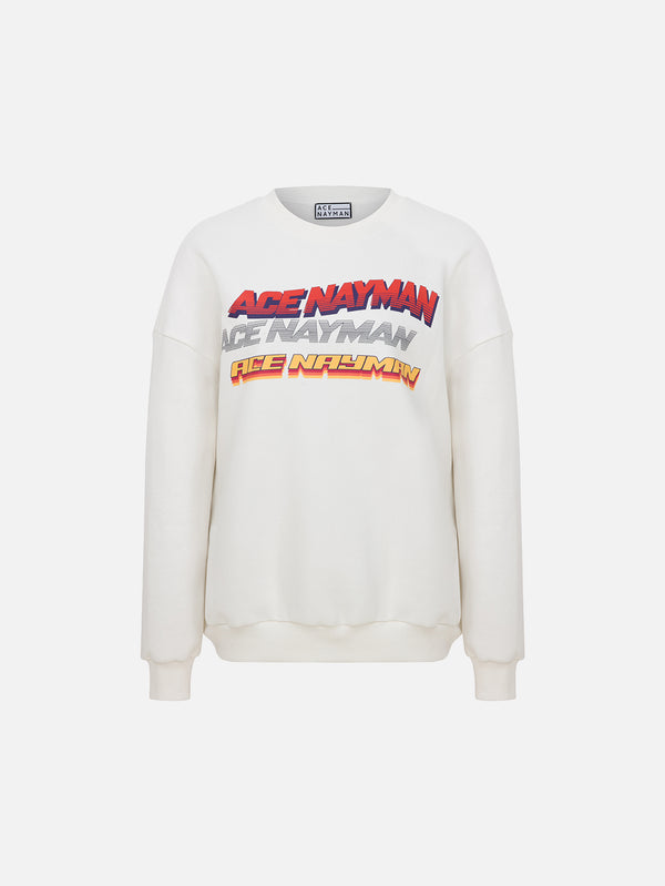 ACE NAYMAN, Maddox - White, SWEATSHIRT, shopi go'da!