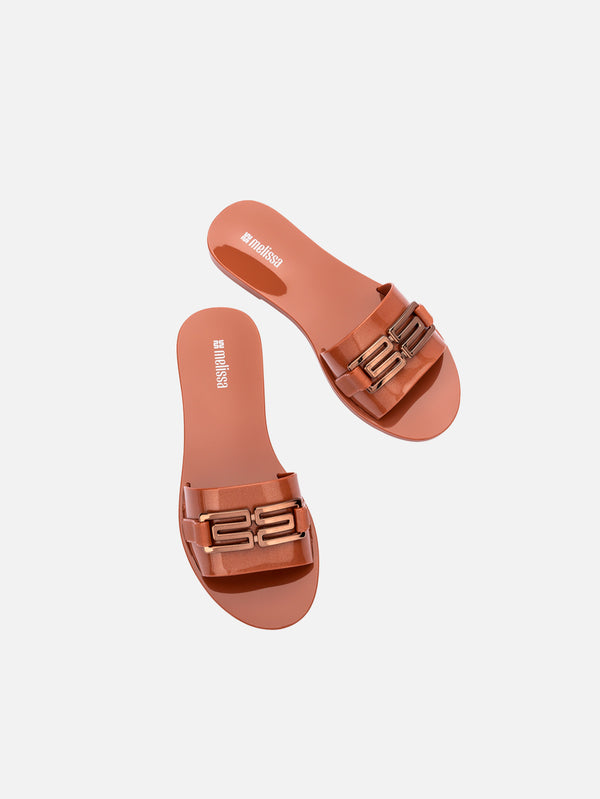 MELISSA, Babe M Chic Ad Terlik - Kahverengi, TERLİK, shopi go'da!