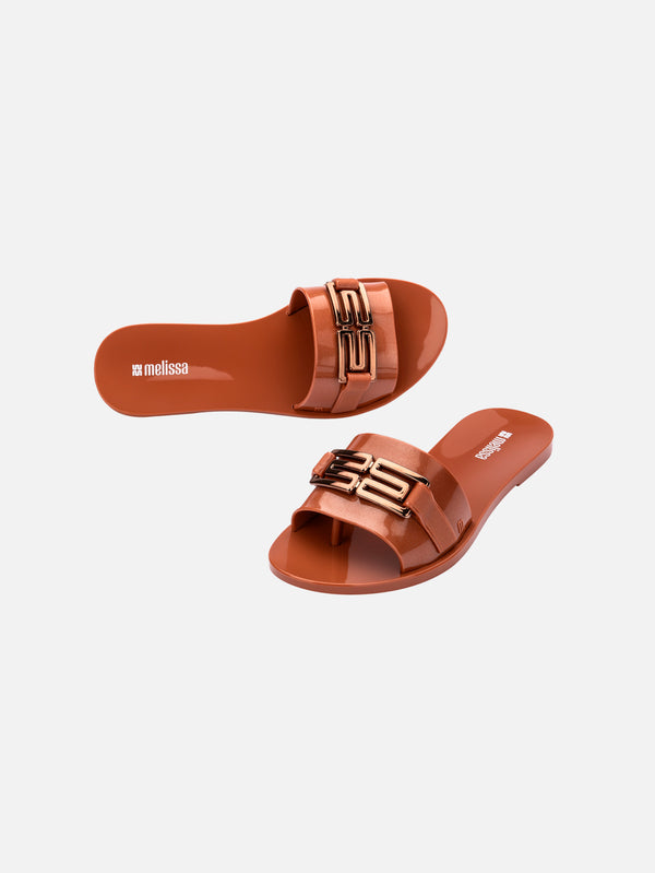 MELISSA, Babe M Chic Ad Terlik - Kahverengi, TERLİK, shopi go'da!