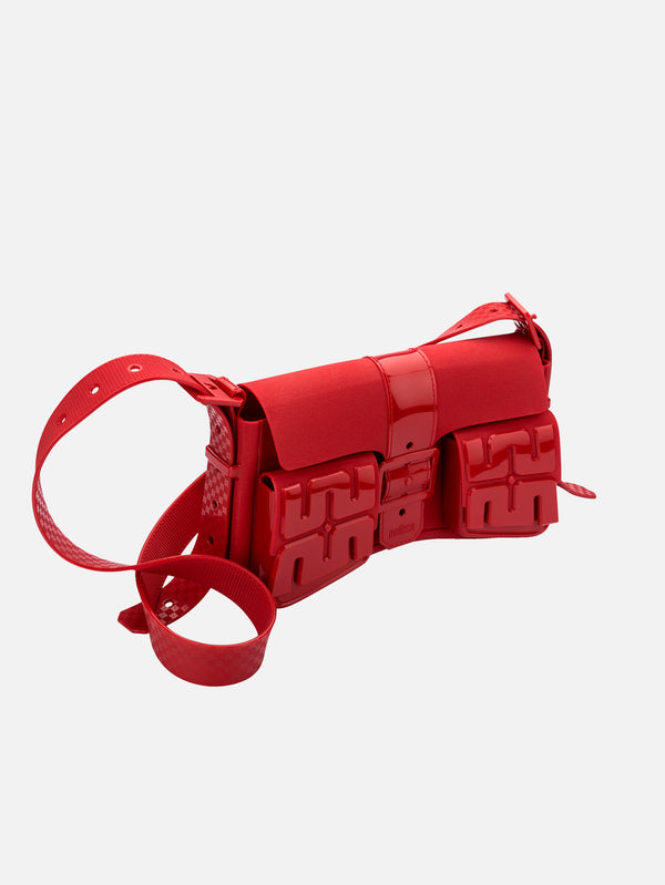 MELISSA, Cargo Bag Omuz Çantası - Kırmızı, ÇANTA, shopi go'da!
