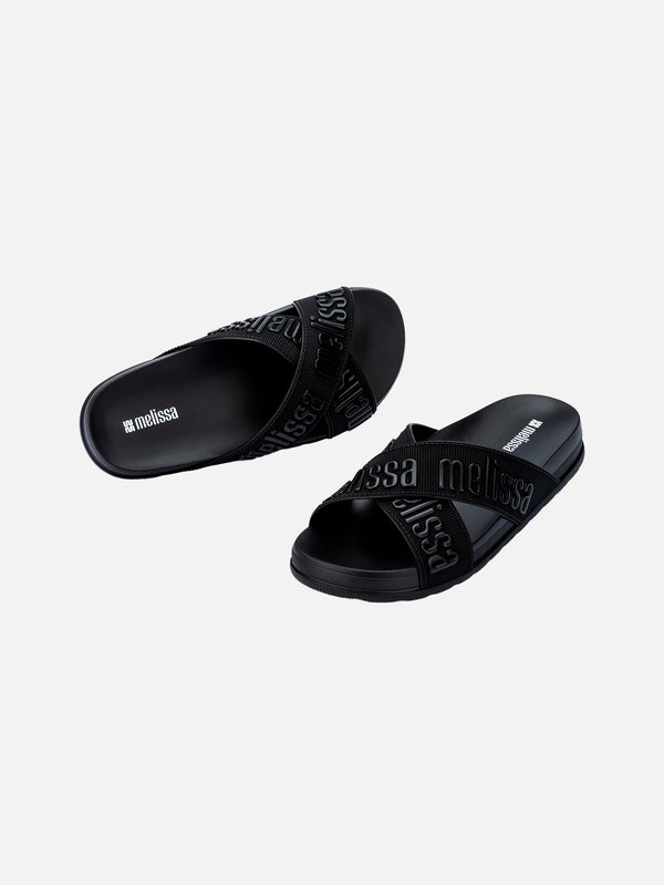 MELISSA, Cozy Slide M Lover II Ad Terlik - Siyah, TERLİK, shopi go'da!