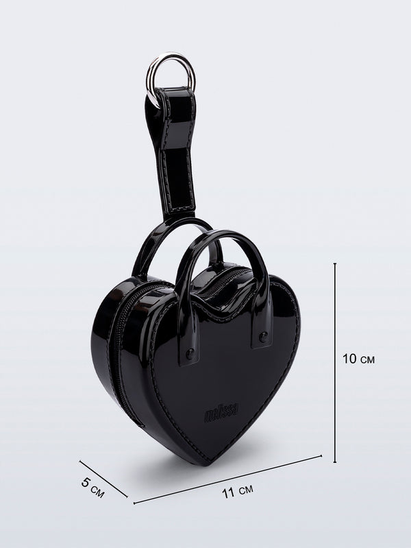 MELISSA, Heartbeat Pocket Çanta - Siyah, ÇANTA, shopi go'da!
