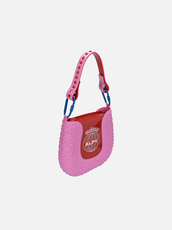 MELISSA, Nina Bag + Alexandre Pavao Omuz Çantası - Pembe/Kırmızı, ÇANTA, shopi go'da!