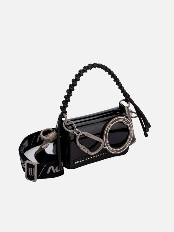 MELISSA, Olga Bag + Alexandre Pavao Omuz Çantası - Siyah, ÇANTA, shopi go'da!