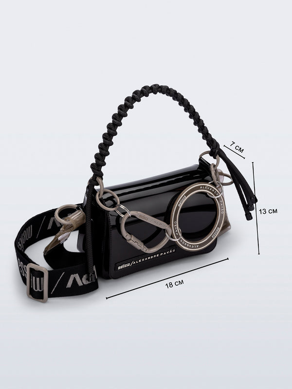 MELISSA, Olga Bag + Alexandre Pavao Omuz Çantası - Siyah, ÇANTA, shopi go'da!