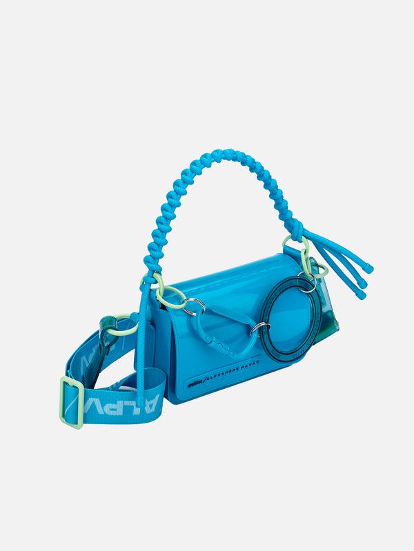 MELISSA, Olga Bag + Alexandre Pavao Omuz Çantası - Mavi, ÇANTA, shopi go'da!