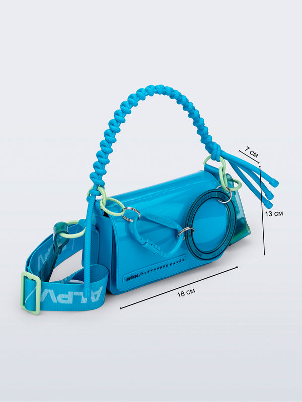 MELISSA, Olga Bag + Alexandre Pavao Omuz Çantası - Mavi, ÇANTA, shopi go'da!