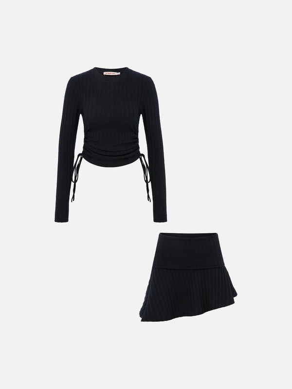 Marlene Set - Navy Blue