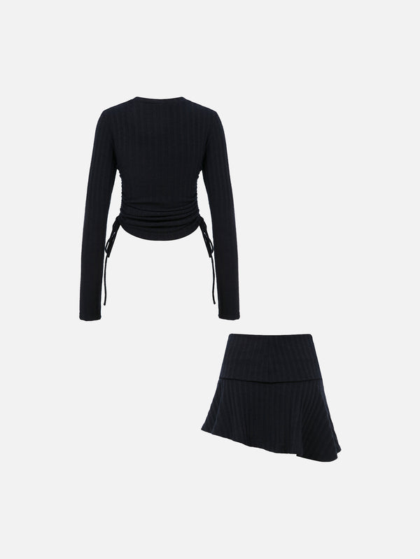 Marlene Set - Navy Blue