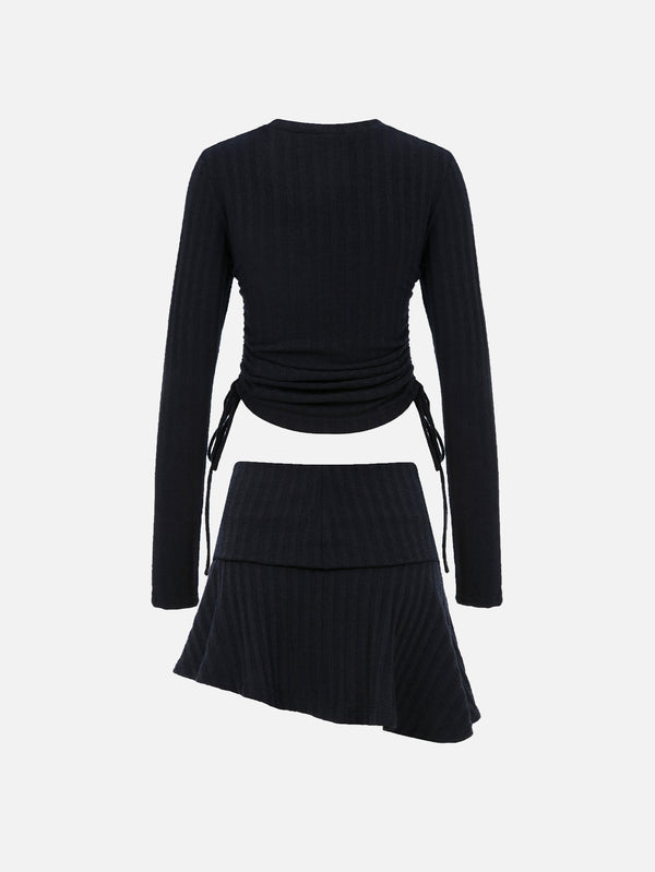 Marlene Set - Navy Blue