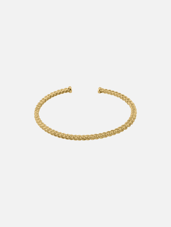 ATOLYEWOLF, Mesh Bangle in Gold, BİLEKLİK, shopi go'da!