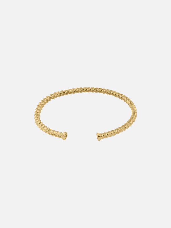 ATOLYEWOLF, Mesh Bangle in Gold, BİLEKLİK, shopi go'da!