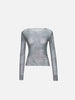 Mesh Long Sleeve - Grey