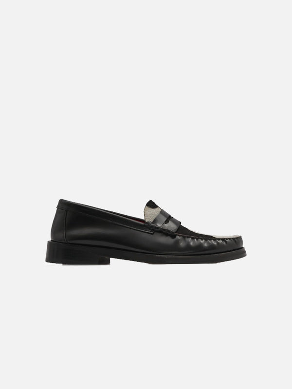 KUNDURA, NO:5 Penny Loafer - Siyah/Tay, AYAKKABI, shopi go'da!