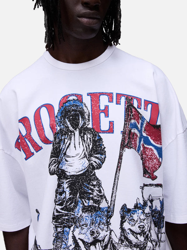 NAPAPIJRI, PDF x Napapijri Short Sleeve T-Shirt - Bright White, T-SHIRT, shopi go'da!