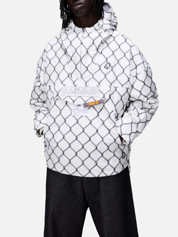 NAPAPIJRI, PDF x Napapijri Rainforest Next PDF Anorak Jacket - White Metal, CEKET, shopi go'da!