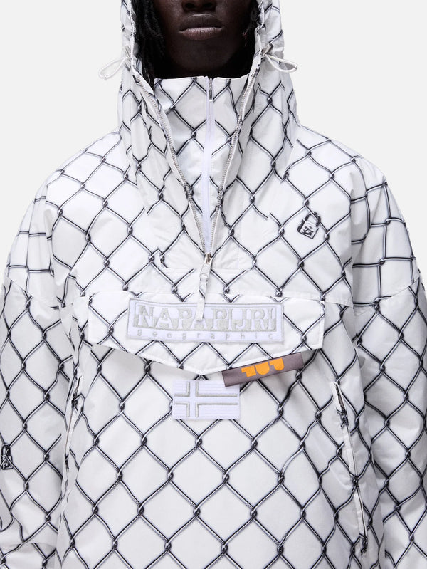 NAPAPIJRI, PDF x Napapijri Rainforest Next PDF Anorak Jacket - White Metal, CEKET, shopi go'da!