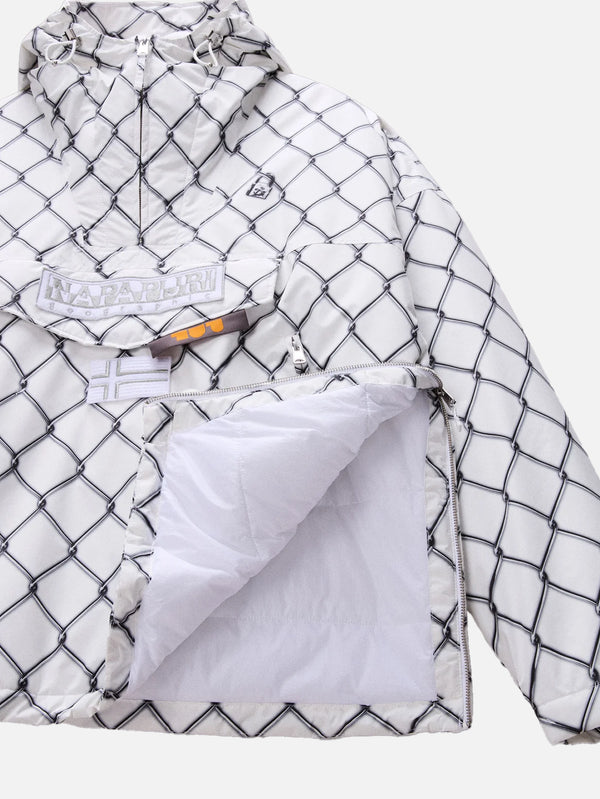 NAPAPIJRI, PDF x Napapijri Rainforest Next PDF Anorak Jacket - White Metal, CEKET, shopi go'da!