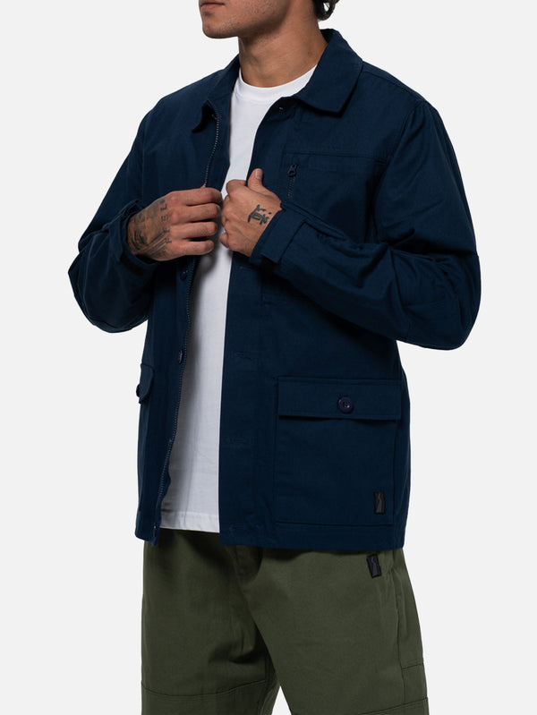 BETWEEN SIDES, Overshirt - Navy, CEKET, shopi go'da!