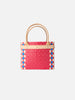 Phellos Basket Bag  - Coral