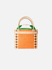 Phellos Basket Bag  - Orange