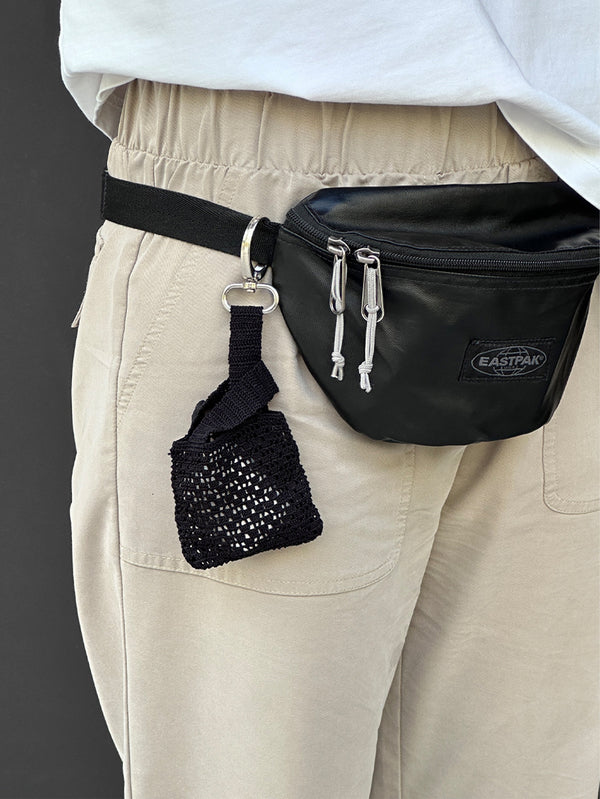 OHM HANDMADE, Plain Airpods Çantası - Siyah, AIRPODS KILIFI, shopi go'da!