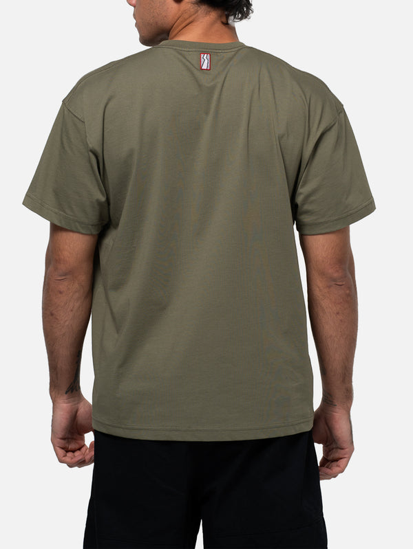 BETWEEN SIDES, Pocket Tee - Khaki, T-SHIRT, shopi go'da!