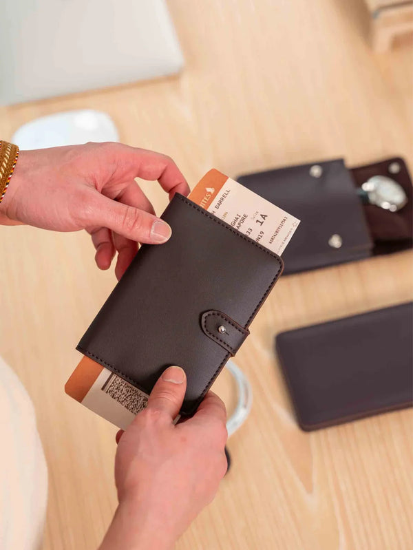 PACK'N TRAVEL, Pasaport Kılıfı - Mürdüm, PASAPORT KILIFI, shopi go'da!