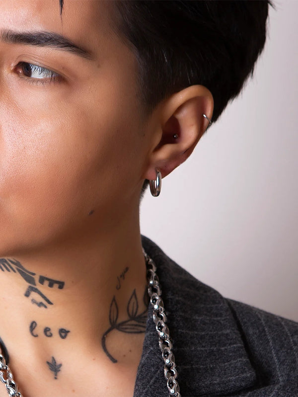 MISHKA, Perfect Circle Earring - Silver, KÜPE, shopi go'da!