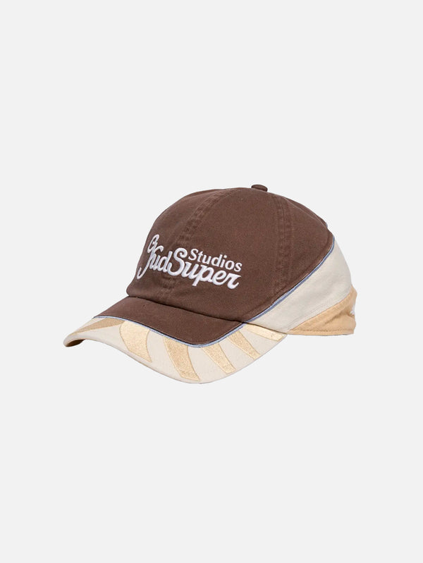 PUMA x KIDSUPER BB Cap - Flat Bronze-Pebbl Path