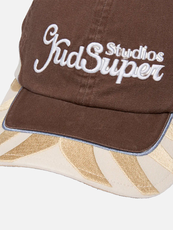 PUMA x KIDSUPER BB Cap - Flat Bronze-Pebbl Path