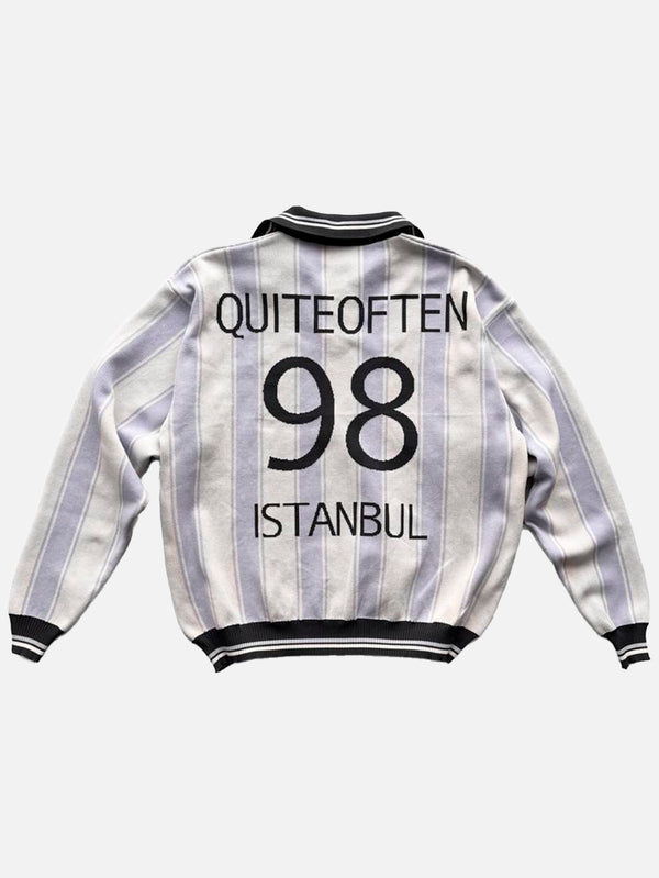 QUITEOFTEN, Quite Often Istanbul Football Knit, SWEATSHIRT, shopi go'da!