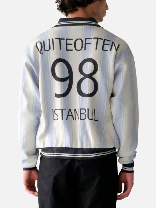 QUITEOFTEN, Quite Often Istanbul Football Knit, SWEATSHIRT, shopi go'da!