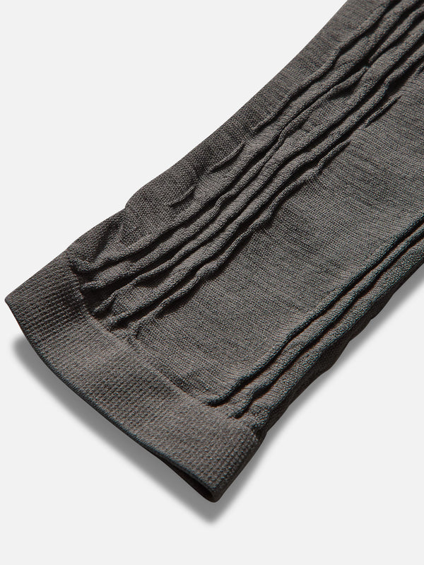 Aune Dryarn Seamless Knit Top - Grey