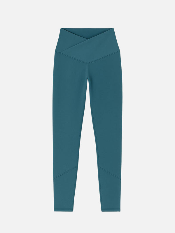 Riser 7/8 Leggings  - Lagoon
