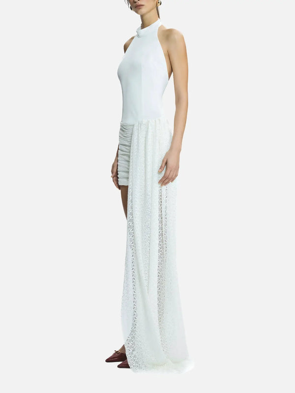 MI MAGIC LOVE Rua White Dress – beyaz, yan görünüm