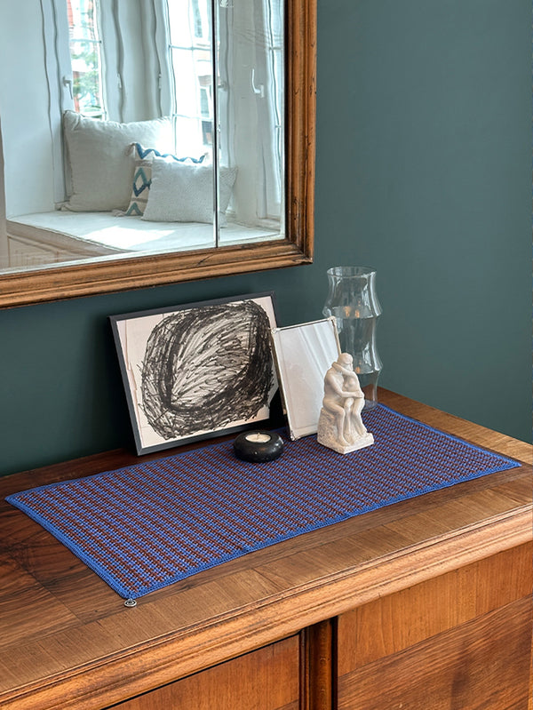 OHM HANDMADE, Optimist Dantel Runner - Saks Kahverengi, RUNNER, shopi go'da!