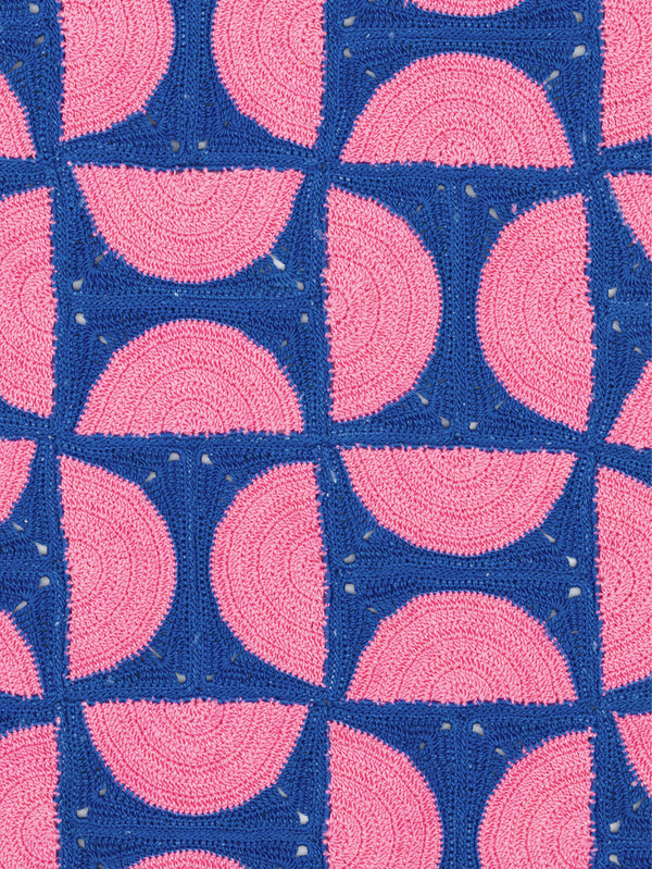 OHM HANDMADE, Circus Dantel Örtü - Saks Pembe, DANTEL ÖRTÜ, shopi go'da!