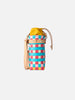 Simena Basket Bag  - Turquoise Coral