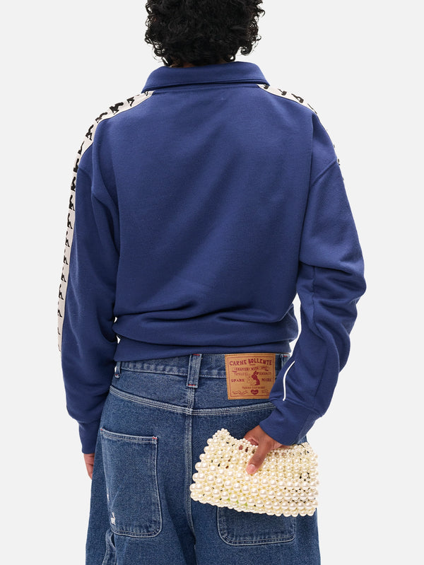 CARNE BOLLENTE, Sweat it Out - Navy, SWEATSHIRT, shopi go'da!