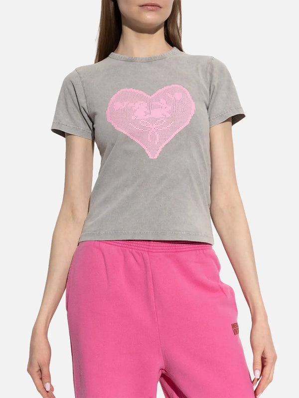 CARNE BOLLENTE Lapins & Lace - Off Grey - Kategorize edilmemiş T-SHIRT