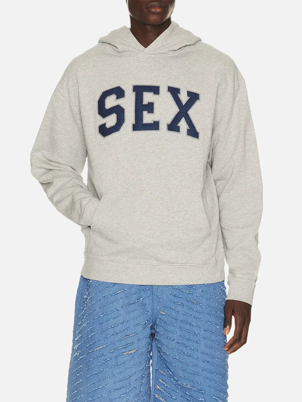 CARNE BOLLENTE Sex Hoodie - Melange Grey - Kategorize edilmemiş SWEATSHIRT