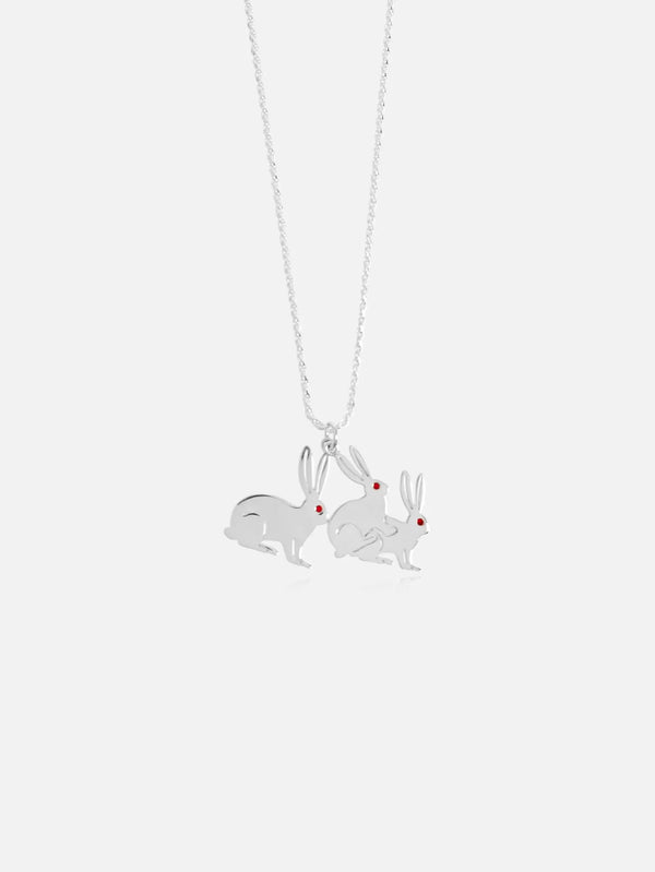 CARNE BOLLENTE Blingy Bunny - Silver - Kategorize edilmemiş KOLYE
