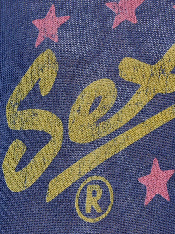 CARNE BOLLENTE Spell It Out - Blue - Kategorize edilmemiş T-SHIRT
