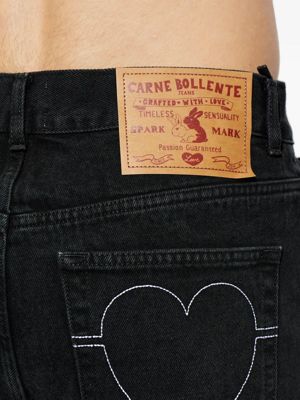 CARNE BOLLENTE Heart On, Hard On - Off Black - Kategorize edilmemiş ŞORT