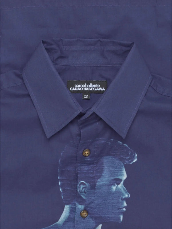 CARNE BOLLENTE In Blue - Allover - Kategorize edilmemiş GÖMLEK