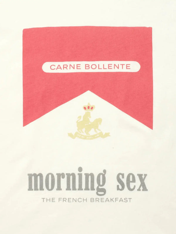 CARNE BOLLENTE Breakfast in Bed - Off White - Kategorize edilmemiş T-SHIRT