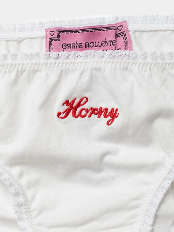 CARNE BOLLENTE Barely Behaving - White - Kategorize edilmemiş BOXER